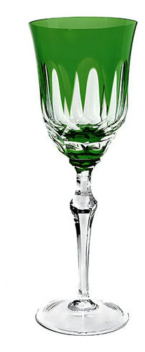 Taça Licor Em Cristal Strauss Overlay 237.055 110ml Verde Es