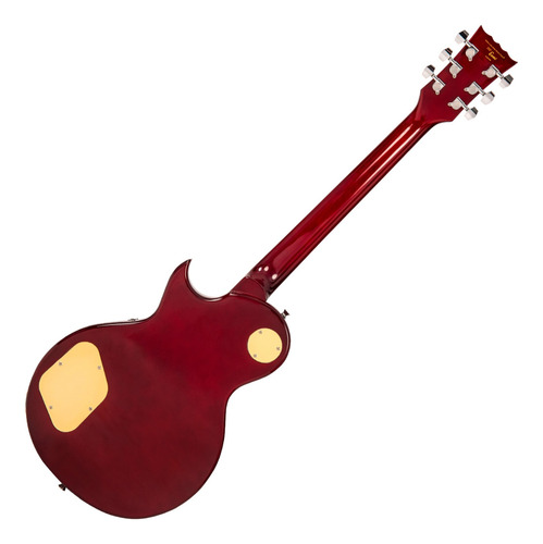 Guitarra Eléctrica Tipo Les Paul Encore E99blk Wine Red