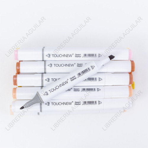 12 Marcadores Touch Tonos Piel Doble Punta Nuwa Dibujo Cuota