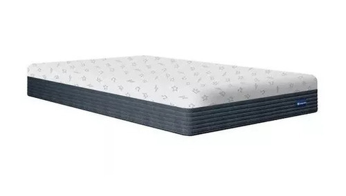 Colchón De Espuma En Caja Freestyle 180x200 La Espumería Color Gris claro