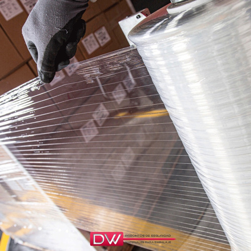 Film Stretch Virgen Cristal 50cm Bob5kg Aprox X4un