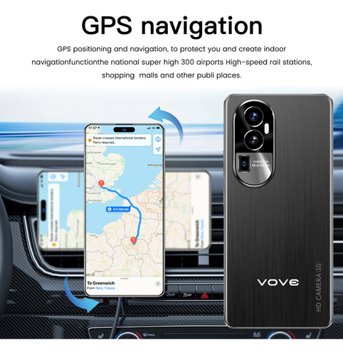 Dual Sim Android Vove Reno 10 Pro Desbloquea 512gb/12gb Ram 2025 Ultimas Ofertas Soporta 5g Wifi Android 13 Batería De Larga Duración Smartphone