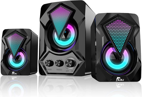 Njsj Computer Speakers, 2.1 Usb-powered Desktop Speakers ...