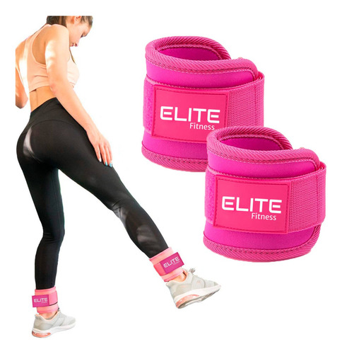 Grilletes Para Gimnasio, Femoral, Gluteo, Abductor, Gym Color Rosa