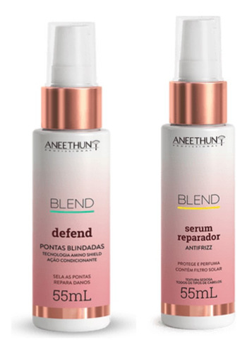 Kit Aneethun Blend Defend 55ml + Serum Reparador 55ml