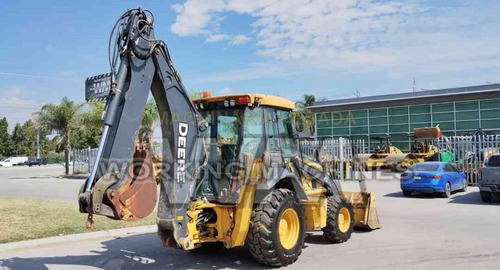 John Deere 410l Año 2015 4x4 Cabina. A/c, Ext, Kit Y Almeja