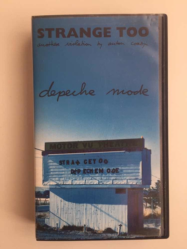 Imagem 2 de 7 de Depeche Mode Strange Too Fita Vídeo Cassete Vhs Importada Uk