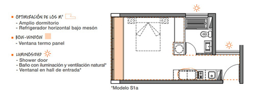 Lindo Estudio - Inmejorable Ubicación