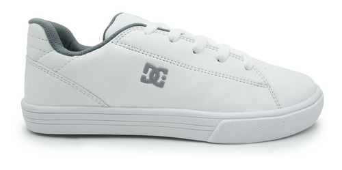 Tenis Dc Shoes Notch Sn Mx Adbs300361 Wgy White/grey Joven