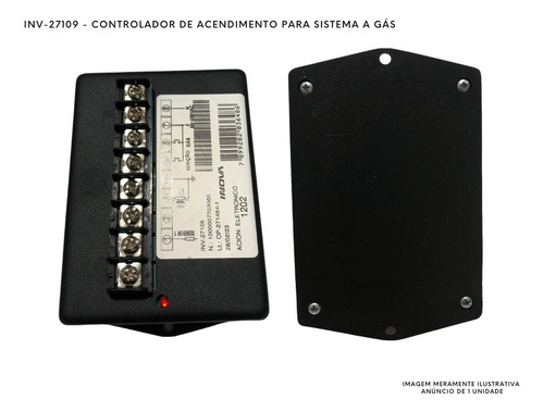 Controlador Sensor De Chama Para Sistema A Gás Inv-27109