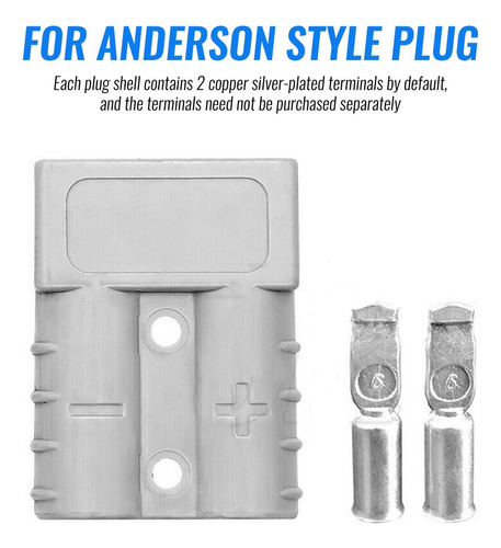10 Unidades Para Conectores De Enchufe Estilo Anderson Power