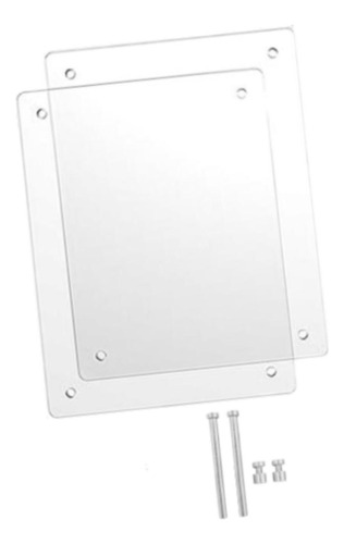 Marco De Flores Presionado Clear Frame Acrylic Frame
