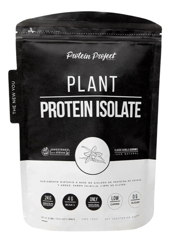 Vegan Plant Protein 2 Lbs Protein Project Vegana C/ Sabor