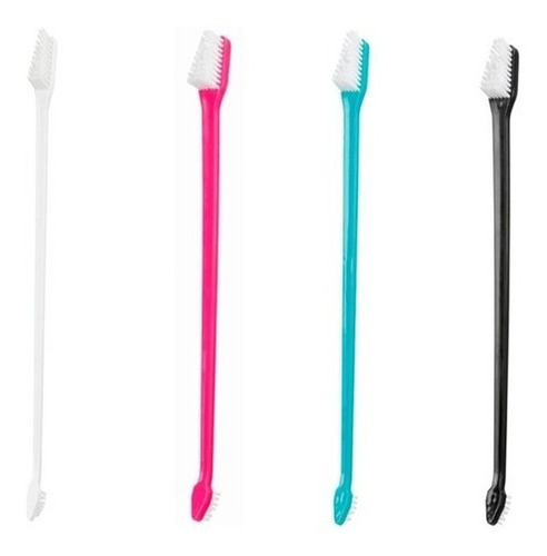 Cepillo De Dientes Perros Gatos Y Masajeador Encias X 4 Unid