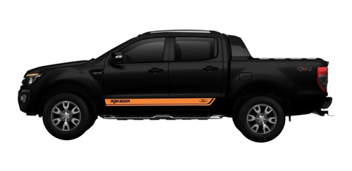 Adesivo Nova Ford Ranger Faixa Lateral Personalizado 132