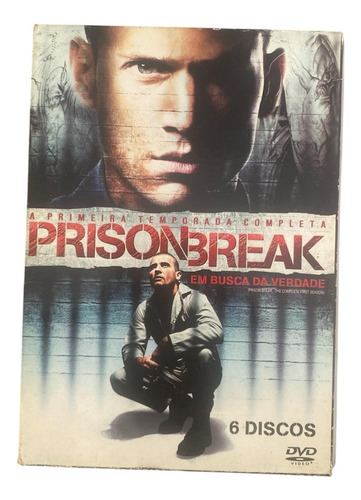 Dvd Box Prison Break - 1° Temporada Completa (Usado)