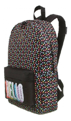 Imagem 2 de 3 de Mochila Com Fone Infantil Feminina Dermiwil Hello - 1191