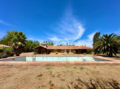 Casa Chilena De 1 Piso En Algarrobos De Batuco