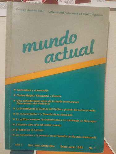 Mundo Actual Enero - Junio 1988 