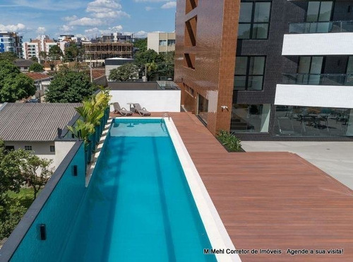 Imagem 4 de 30 de Apartamento Com 3 Dormitórios À Venda Com 210.06m² Por R$ 1.040.000,00 No Bairro Bacacheri - Curitiba / Pr - M2ca-ech1403