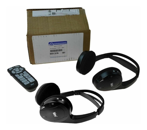 Kit Audio Auriculares Inalámbricos Jeep Chrysler Dodge Orig.