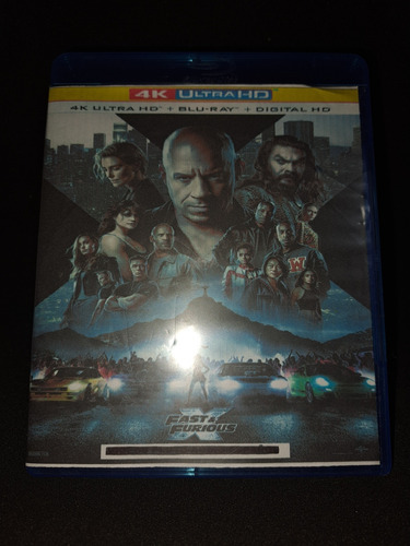 Rápido Y Furioso 10 Película Bluray Vin Diesel Acción Drama