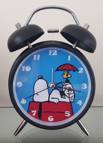 Imagen 1 de 2 de Reloj Despertador Estilo Vintage Snoopy Lindo Regalo
