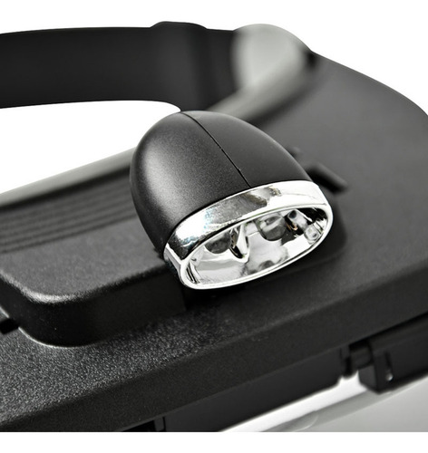 Lupa De Diadema Portátil Con Lámpara Led, Lupa De