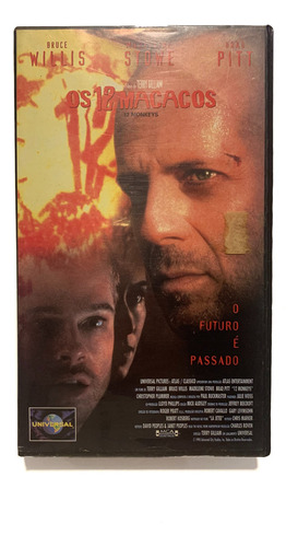 Filme Os 12 Macacos - Vhs (Usado)
