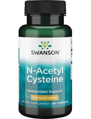 Nac (n Acetyl Cysteine) 600 Mg 100 Capsulas Swanson