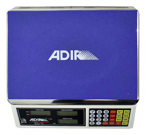 Bascula Electronica Multifuncion Industrial 40 Kgs 1703 Adir