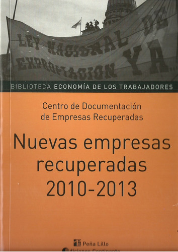 Nuevas Empresas Recuperadas 2010 - 2013 - Centro De Document