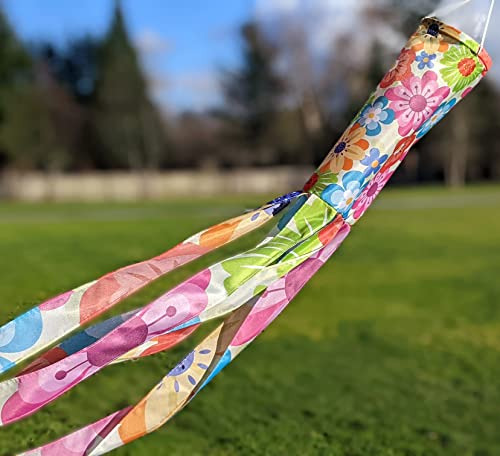 Calcetín De Viento Con Diseño De Flores De Primavera De Madr