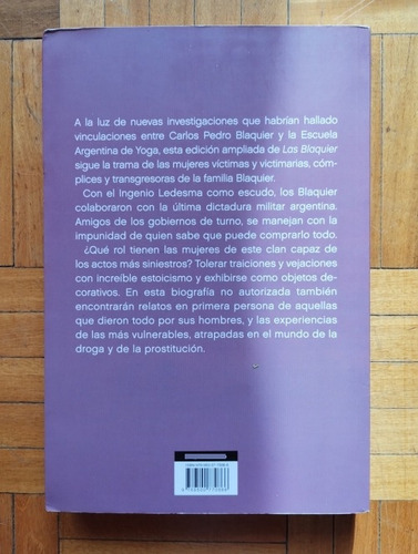 Las Blaquier.soledad Ferrari.usado Igual A Nuevo (Usado)