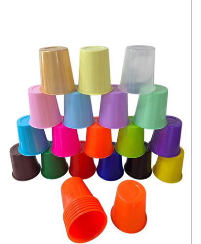 Kit 50 Baldes De Pipoca De 1l (cor Laranja)