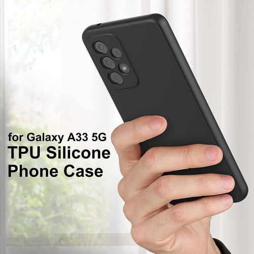 Imagen 7 de 8 de Carcasa Para Samsung Galaxy A33 5g Silicon Protector Cámara