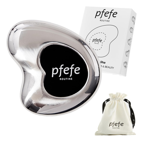 Pfefe Acero Inoxidable Crio Gua Sha - Gua Sha Herramientas D