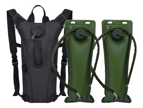 Distant Bolsa De Hidratacion 3 Litros Antimicrobiana Bolsa De Agua 2pc