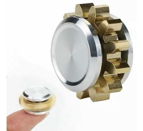 Spinner Miniatura Engrane De Aluminio Fidget De Bolsillo New