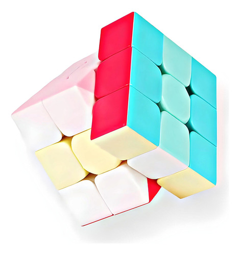 Puzzle Speed Cube Cubeta De Velocidad Colores Pastel