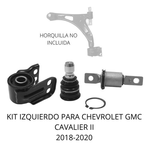 Kit Bujes Y Rotula Izquierda Chevrolet Gmc Cavalier Ii 18-20