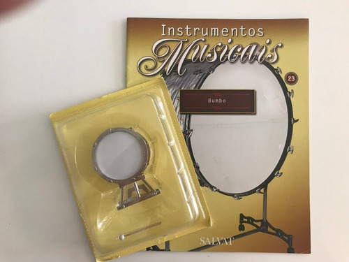 Mini Instrumentos Salvat Edição 23 Bumbo Completo