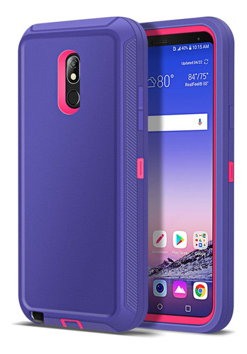 Funda Violeta Para LG Stylo 5 A Prueba De Golpes