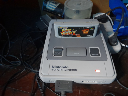 Street Figthers 2 Super Nintendo Jap Ori The World Warrior (Usado)