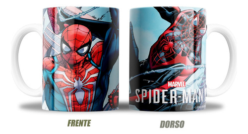 Taza De Ceramica - Marvel's Spider-man 2 - Videojuego