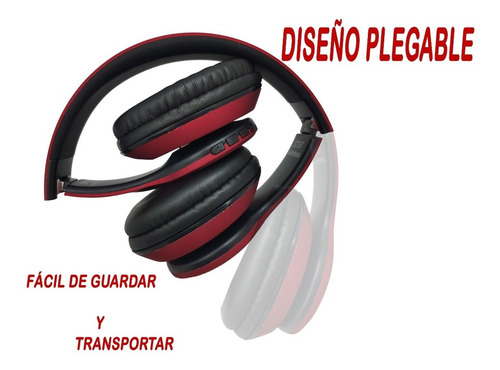 Audífonos Diadema Bluetooth St-57 Manos Libres Aux Tf Radio