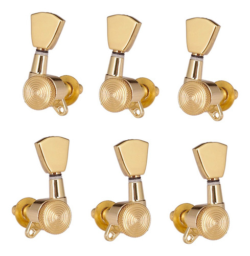 Set / 6 Piezas Afinadoras De Guitarra Eléctrica Acústica Y