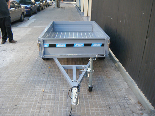 Trailer Carga Con Jaula Hasta 750 Kg