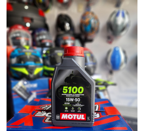 Aceite Motul 5100 15w50 Semisintetico Para Motos