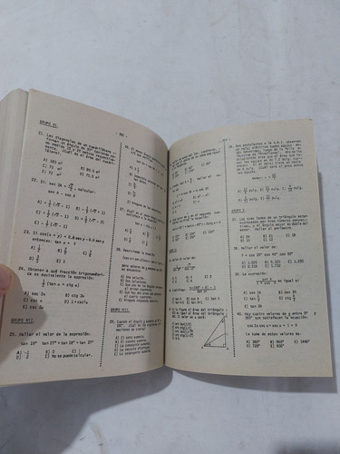 Libro Exámenes Admisión Uni 1970 Al 81 (Usado)
